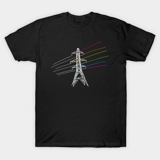 The Dark Side of Electricity T-Shirt by sighitalian